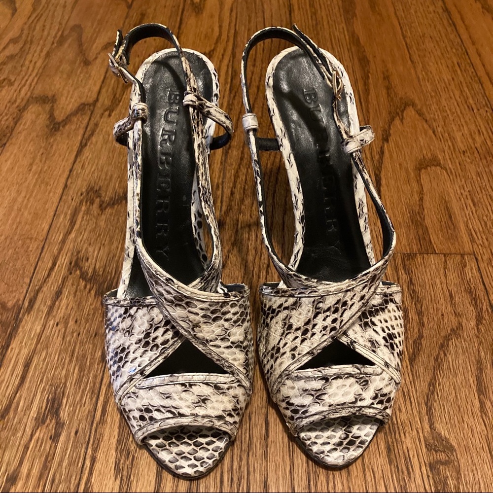 Burberry Python Stilettos - image 1